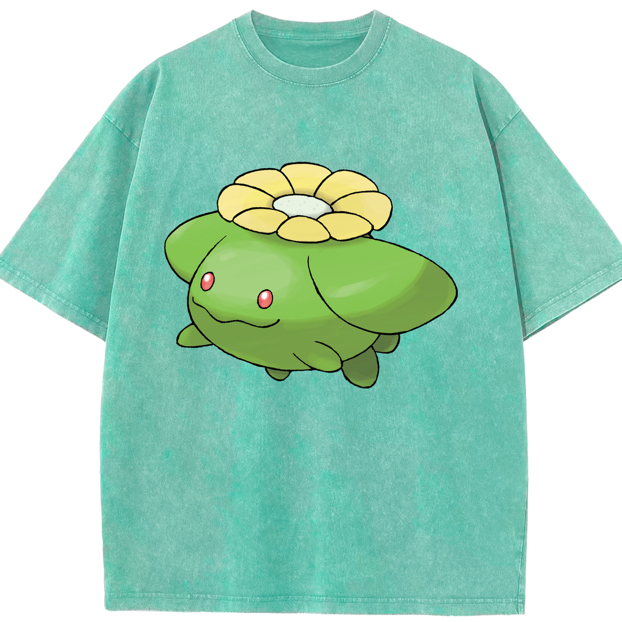 （画像用） ポケットモンスター Pokémon 綿100% ヴィンテージ風 半袖Tシャツ（フロントプリント）
